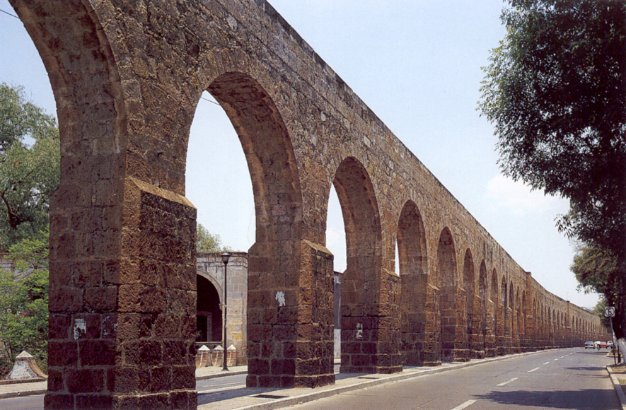 "Aqueduct in Morelia"